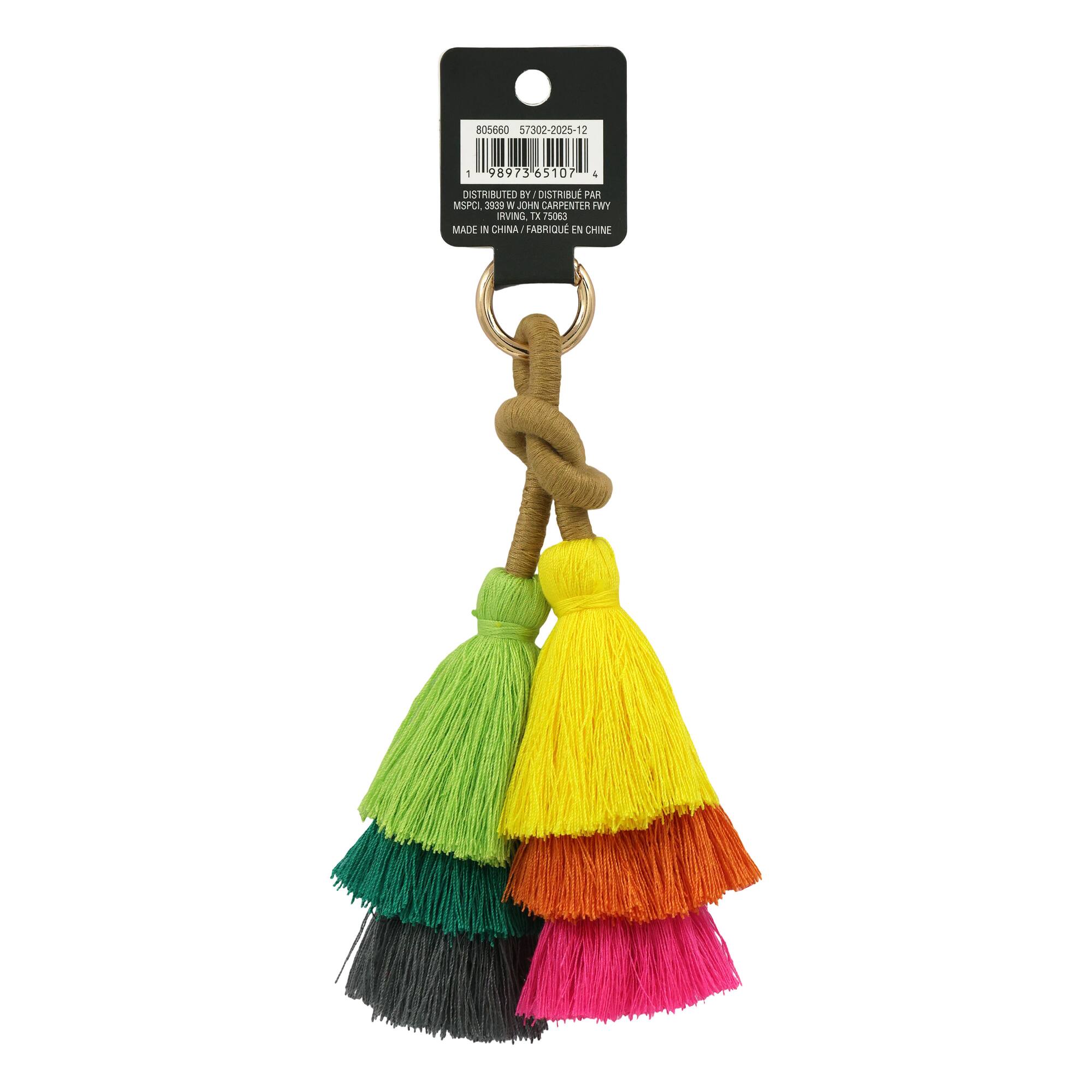 Summer Bright Tassels Bag Charm by Make Market®